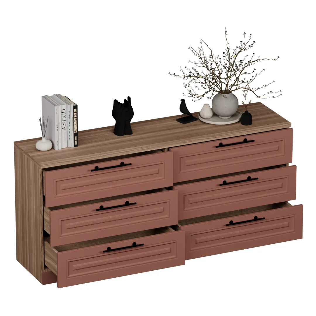 Комод с ящиками узкий A706.40