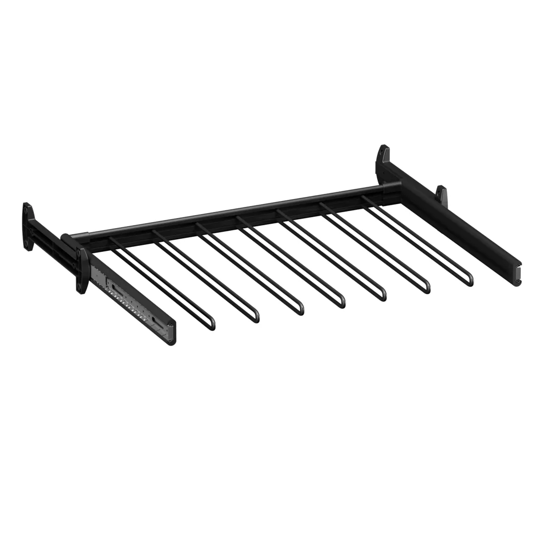 BELLE  Вешалка для брюк, 700 мм, цвет графит, BE70TRGR