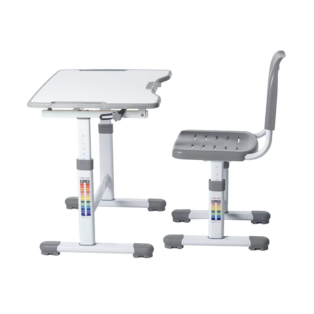 Комплект парта + стул трансформеры Sole II Grey FUNDESK