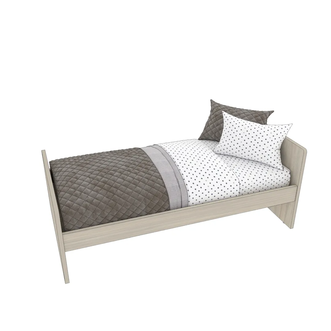 Кровать односпальная L901.200, 90x200 Кровать односпальная L901.200, 90x200