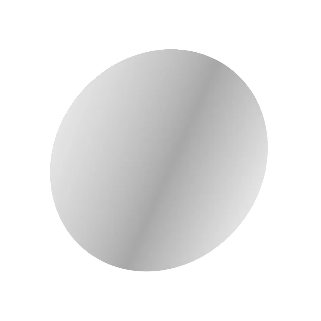 Зеркало круглой формы с основанием из ЛДСП А900.6 Зеркало круглой формы с основанием из ЛДСП А900.6