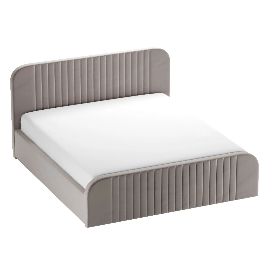 Кровать двуспальная мягкая МАЛЬТА с подъемным механизмом, 200x200