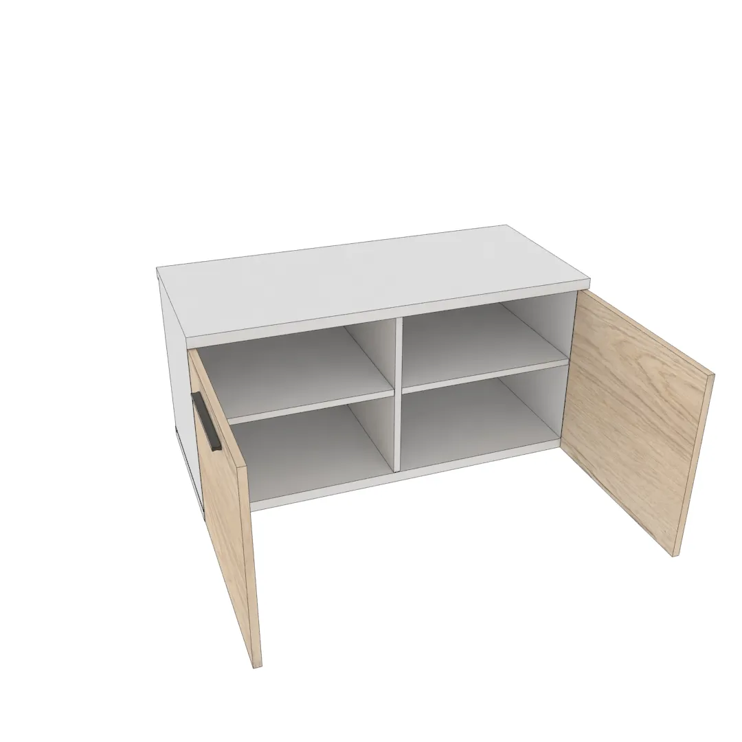 Тумба для обуви с 2 дверьми L461