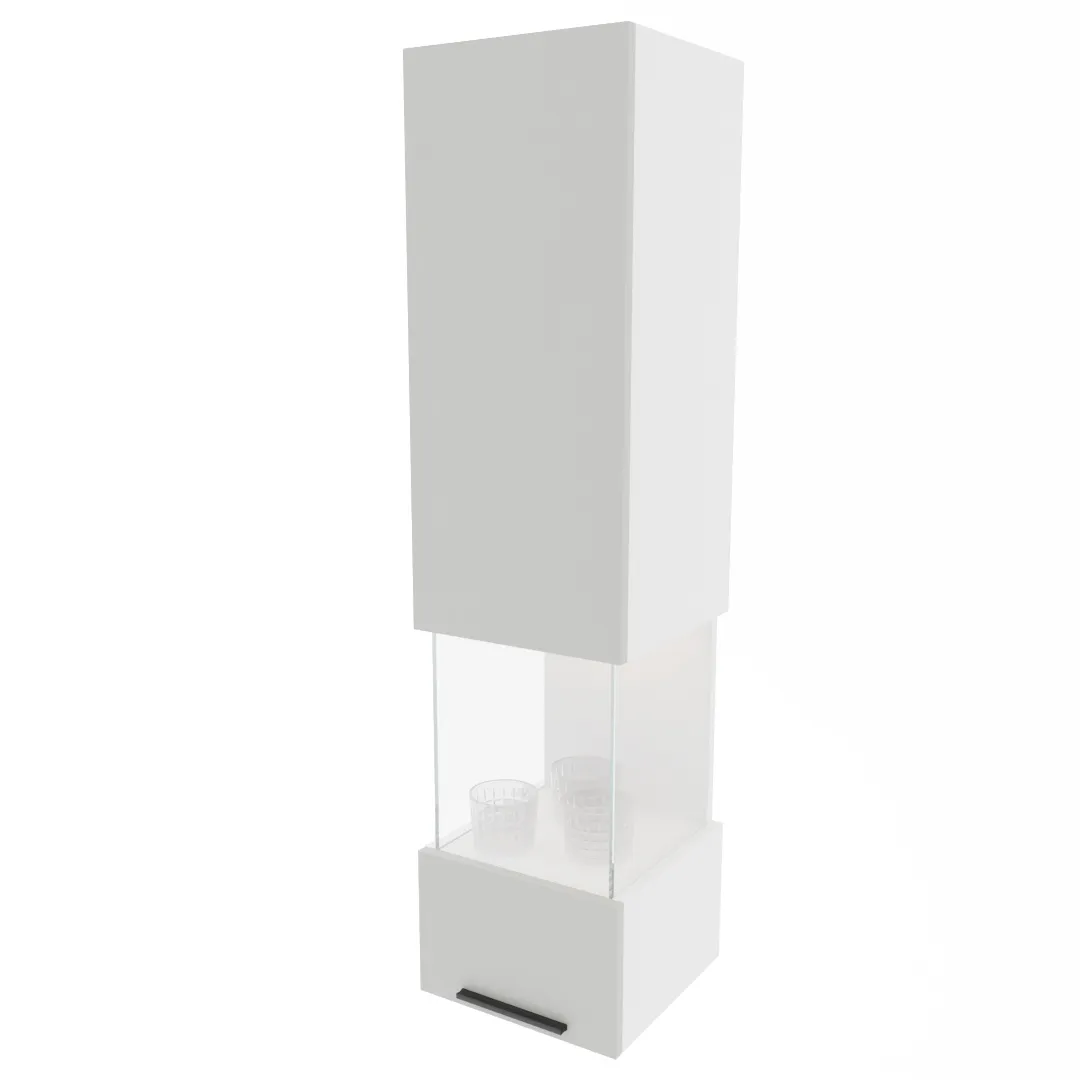 Шкаф навесной, со стеклом L-381.2 Шкаф навесной, со стеклом L-381.2