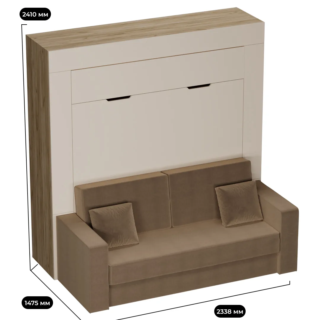 Шкаф-кровать трансформер L950-60.180, 180x200