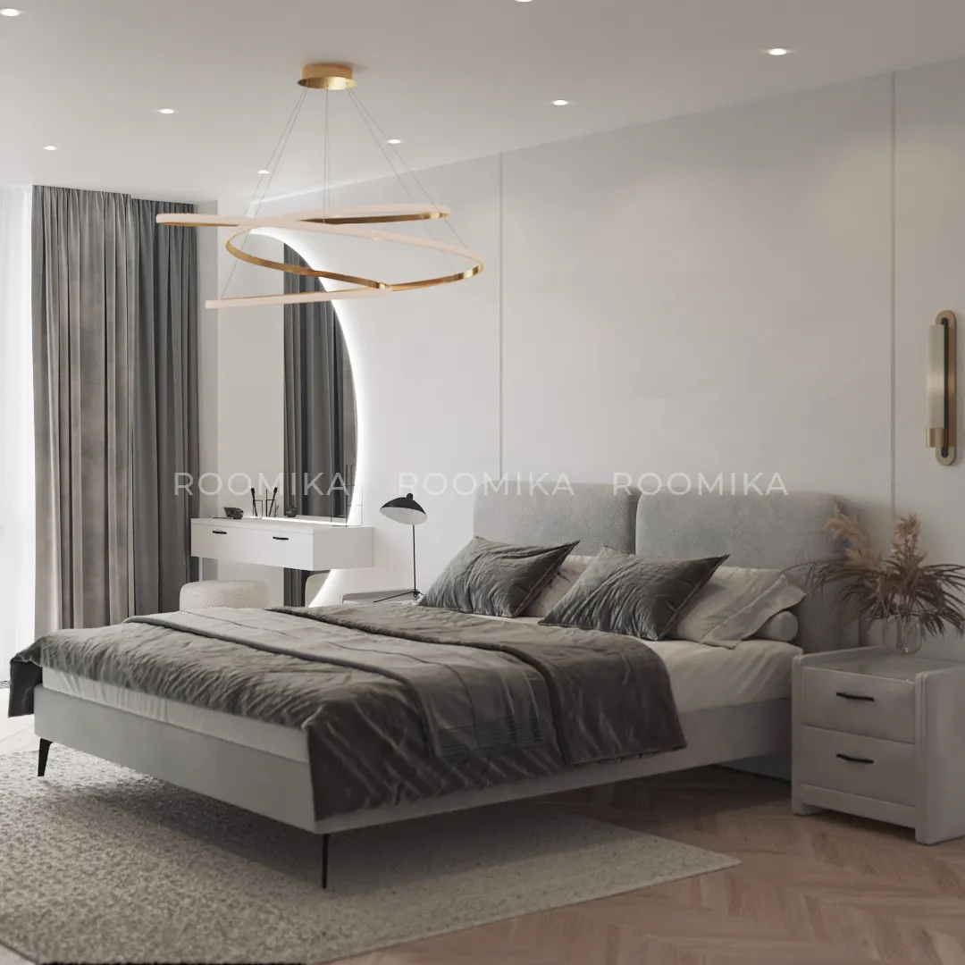 Кровать двуспальная мягкая МОНТАНА, 180x200