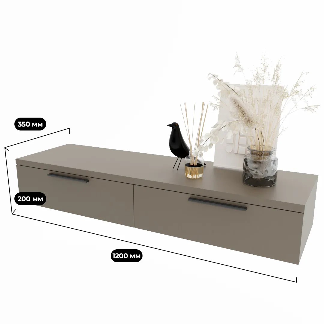 Тумба навесная 2 шт L-515