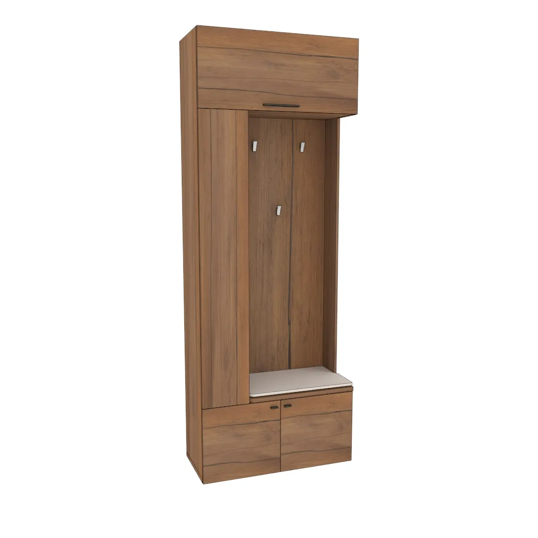 Секция с вешалкой и полками L409 L/R Секция с вешалкой и полками L409 L/R