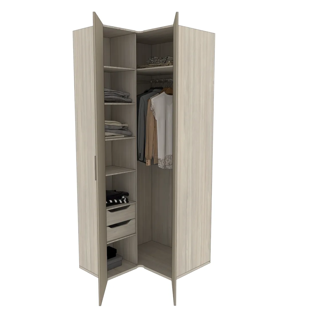 Шкаф угловой L207 L/R