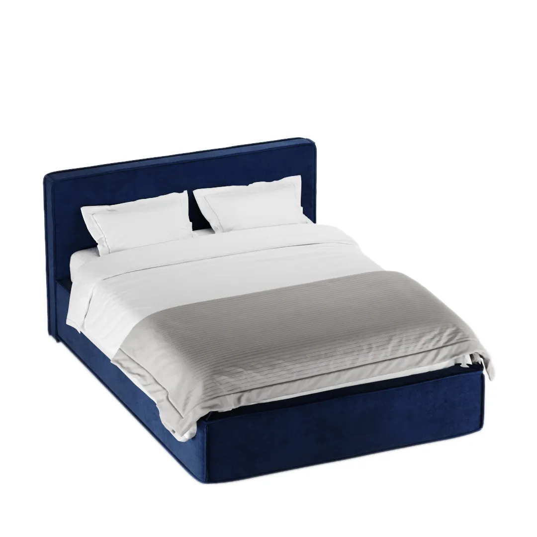 Кровать двуспальная мягкая ОСТИН  с подъемным механизмом, 180x200