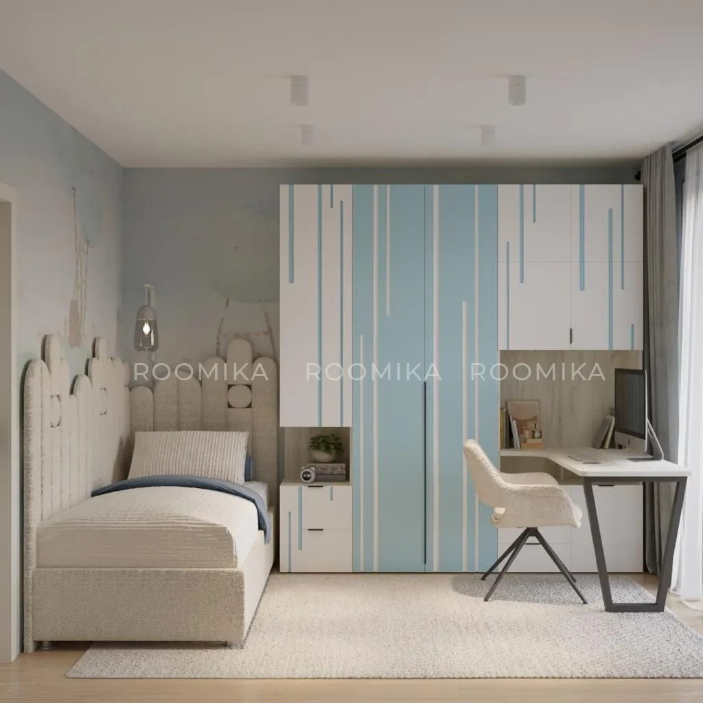 Лацио детская фрезерованные фасады в эмали 79