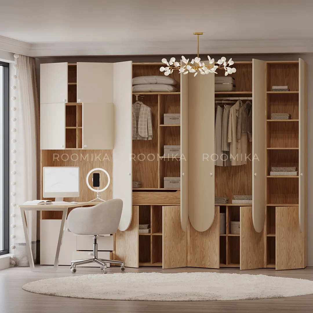 Шкаф для одежды и книг L251.44-3 L/R