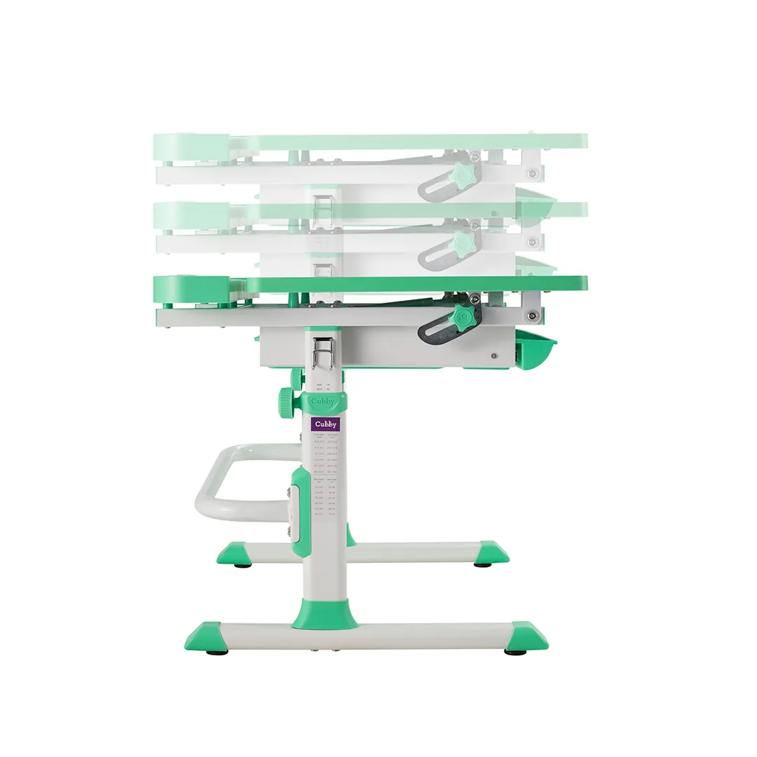 Комплект парта + стул трансформеры DISA GREEN