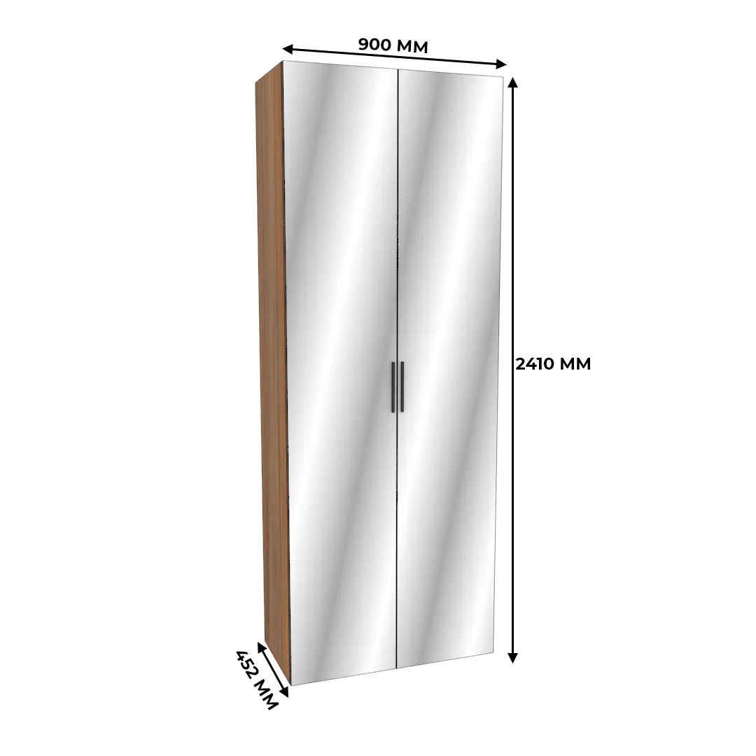 Шкаф двустворчатый с зеркалом L210.44-1Z