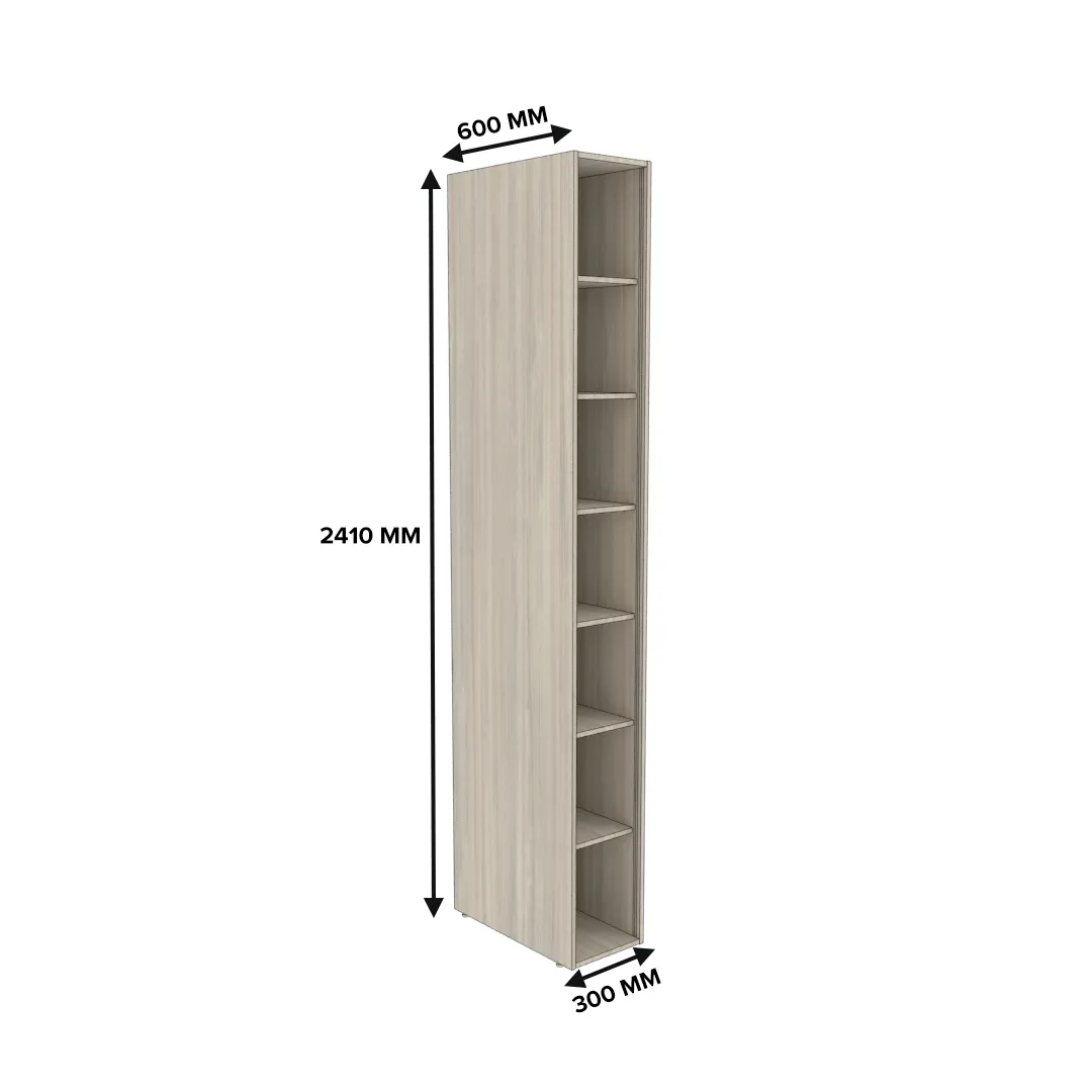 Стеллаж открытый глубокий L233.60