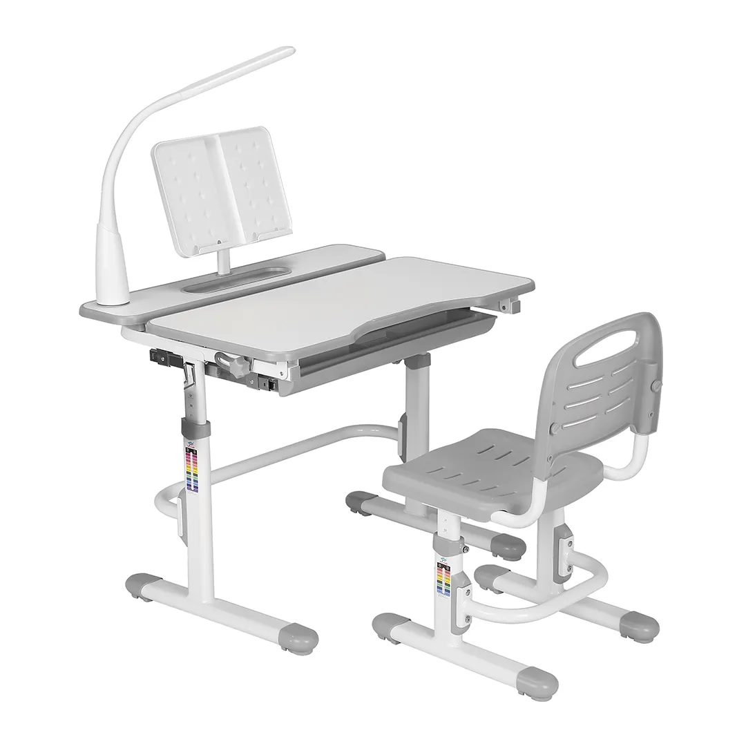Комплект Cubby Парта и стул-трансформеры Botero grey