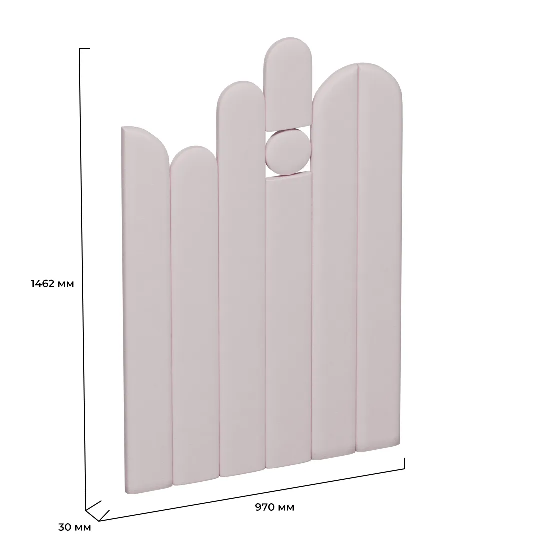 Стеновая панель для детской «Мягкий бортик» #6