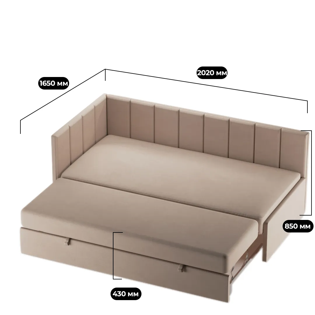 Диван раскладной ЛАЙН М3