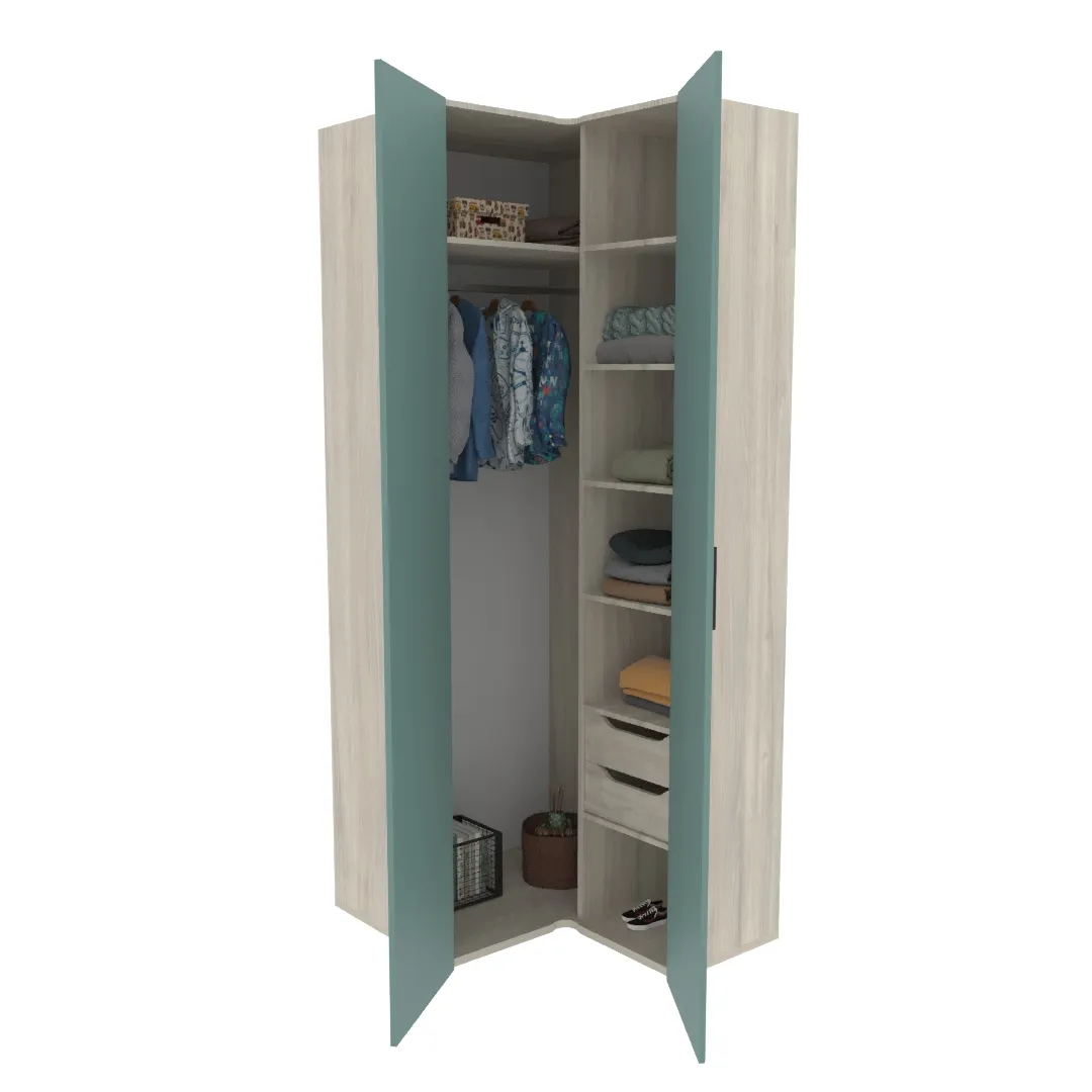 Шкаф угловой L207 L/R