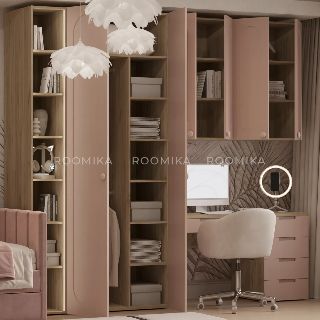 Лацио детская фрезерованные фасады в эмали 89