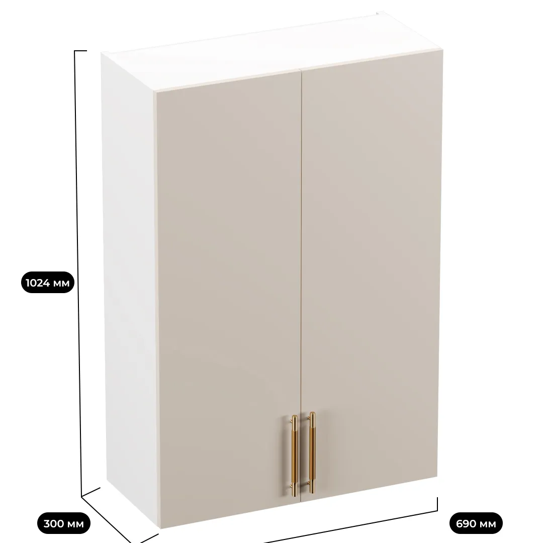 Антресоль двудверная L339.300