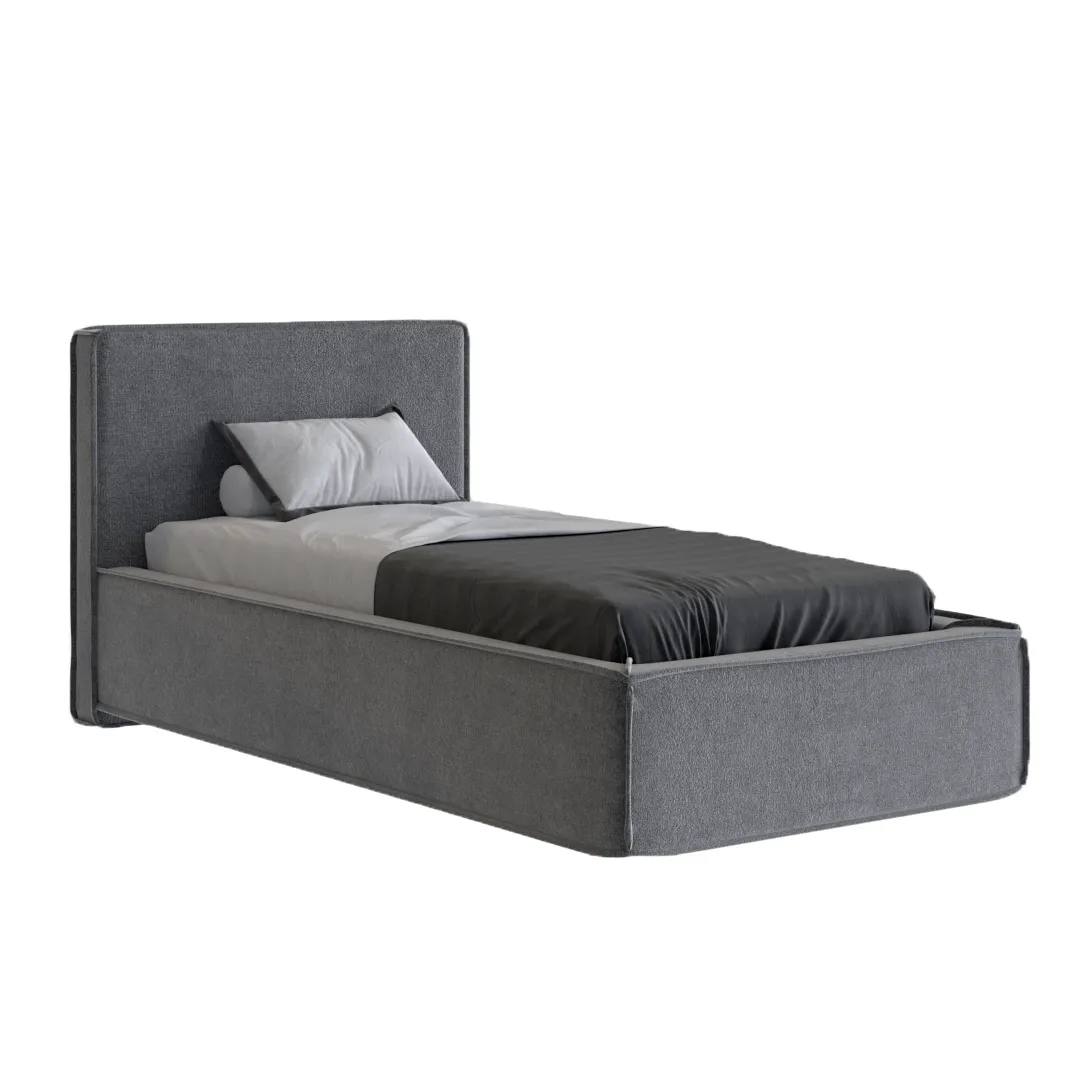 Кровать односпальная мягкая ОСТИН OS90  с подъемным механизмом, 90x200