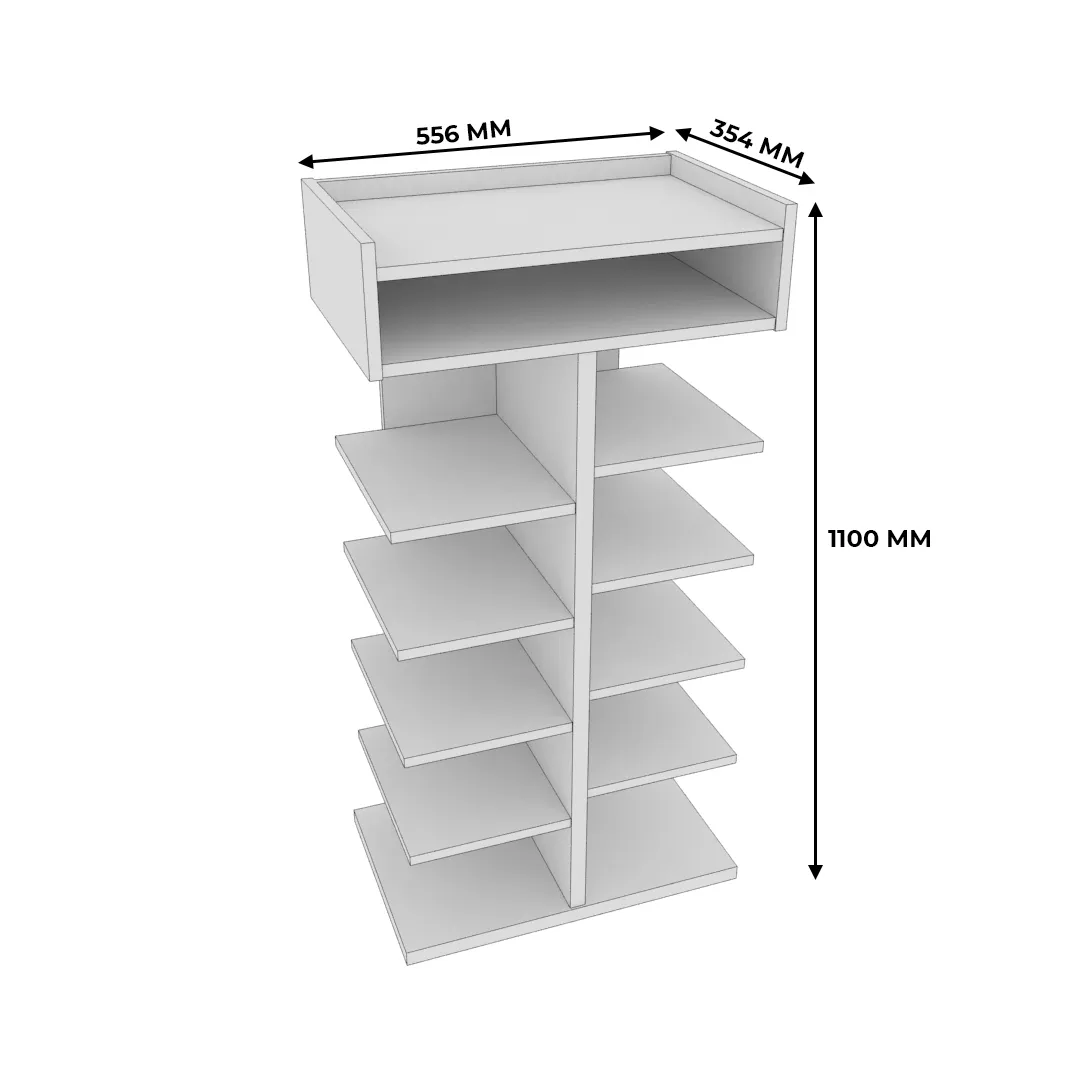 Обувница открытая L721
