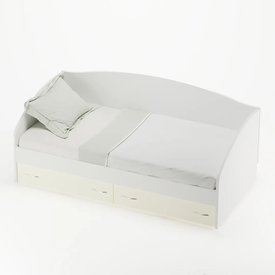 Кровать односпальная с ящиками P902N, 90x190 Кровать односпальная с ящиками P902N, 90x190