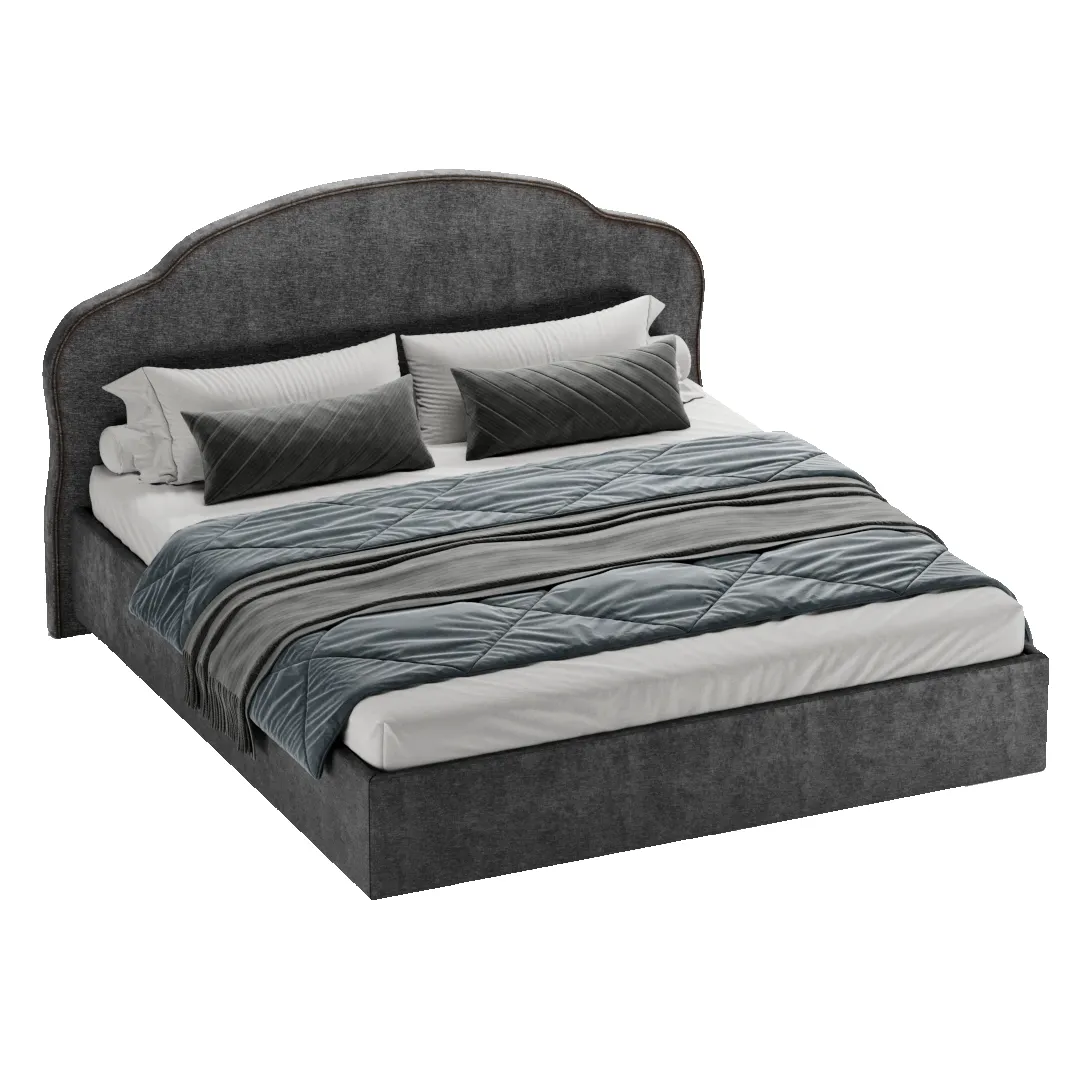 Кровать двуспальная мягкая VERDI с подъемным механизмом, 140x200 Кровать двуспальная мягкая VERDI с подъемным механизмом, 140x200