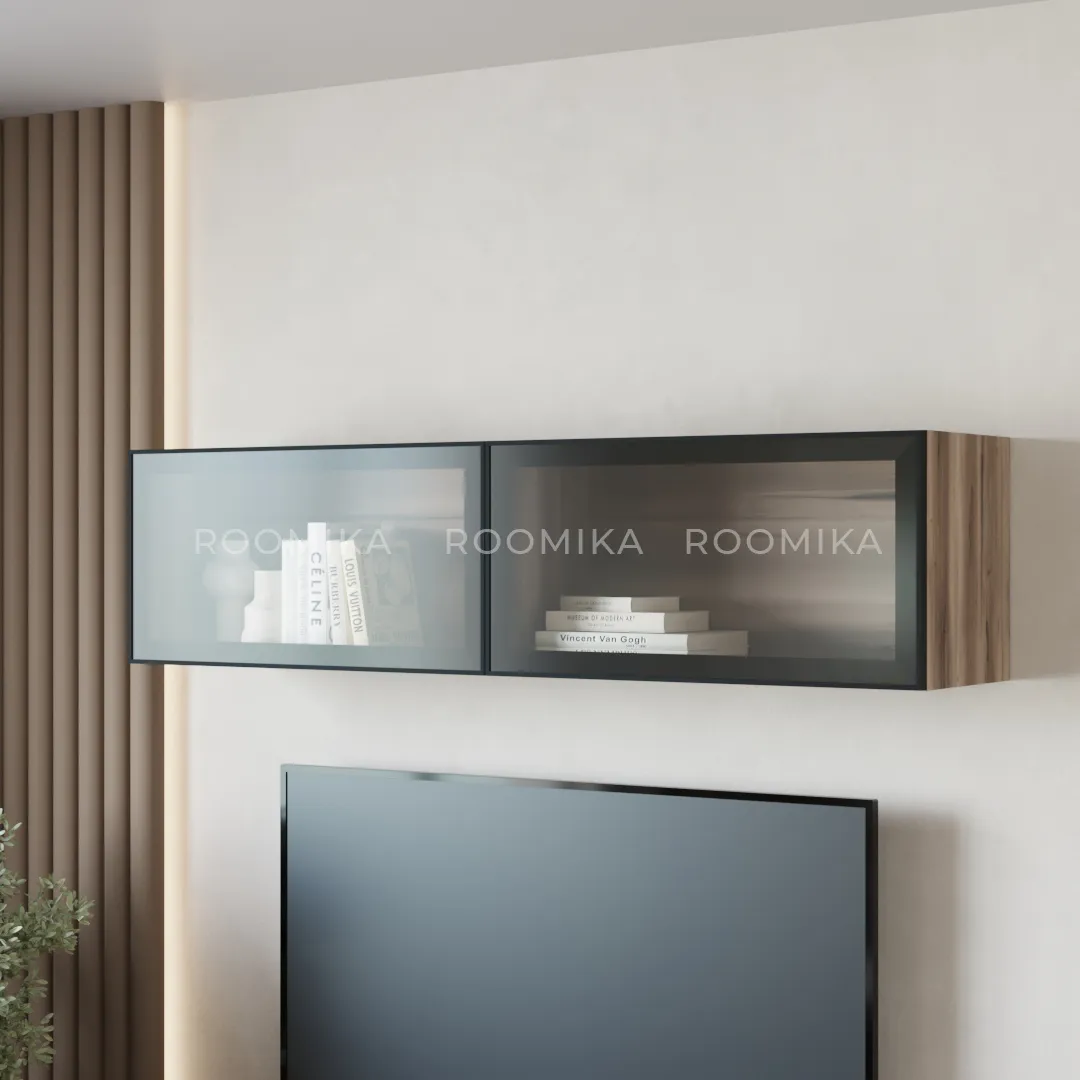 Антресоль с двумя откидными стеклянными дверями R316.35ST Антресоль с двумя откидными стеклянными дверями R316.35ST