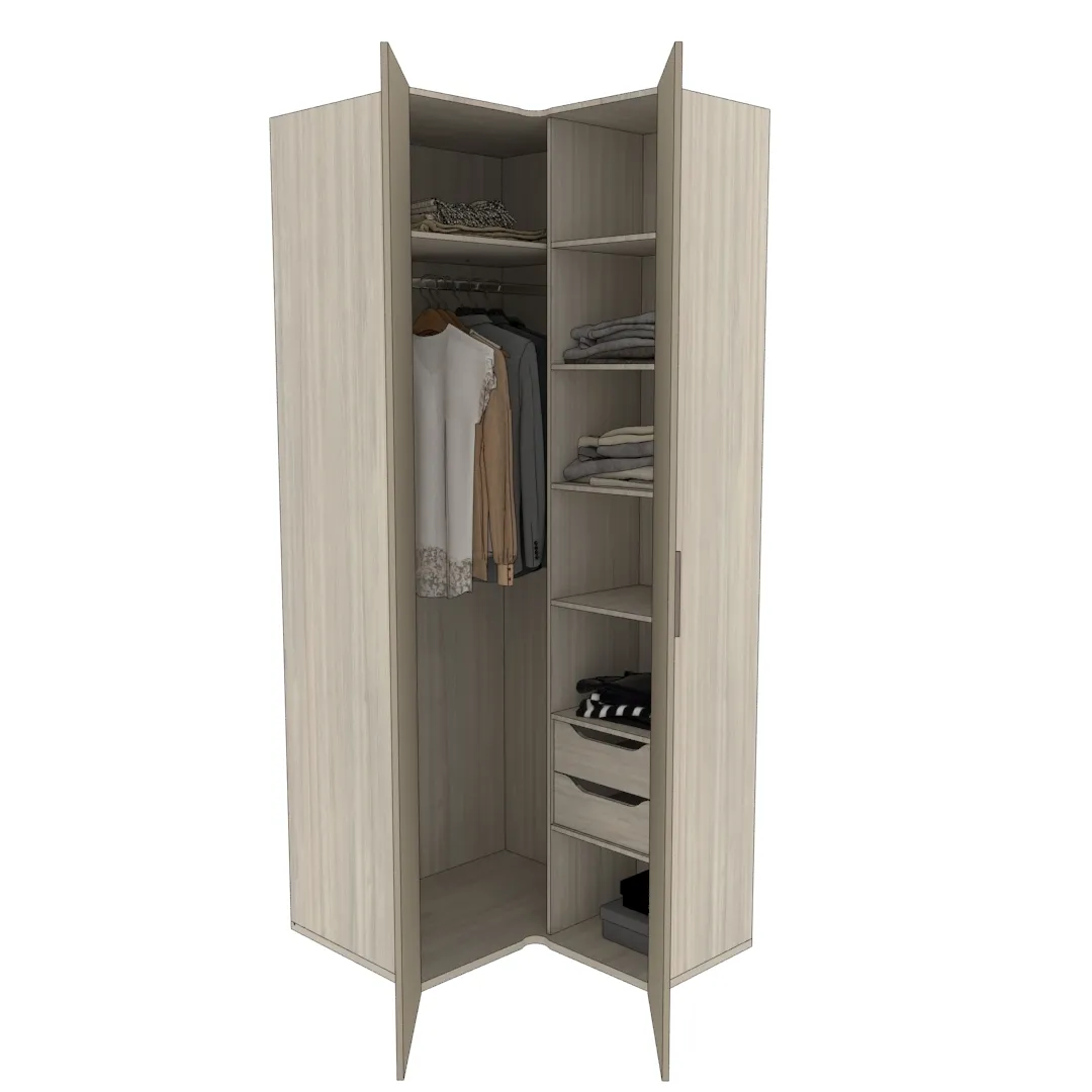 Шкаф угловой L207 L/R