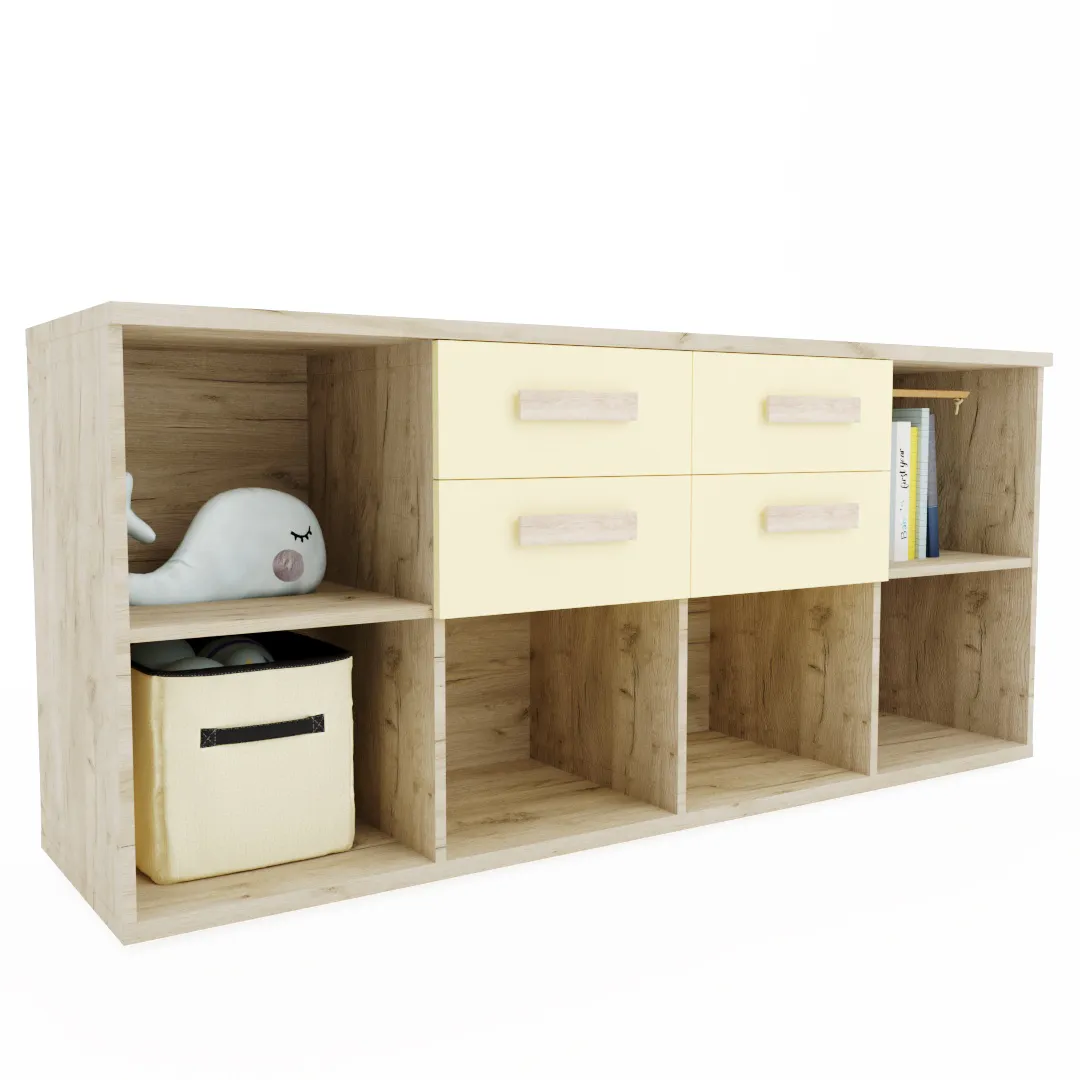 Cтеллаж для игрушек с ящиками L405 Cтеллаж для игрушек с ящиками L405