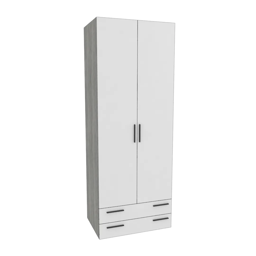 Шкаф двустворчатый с ящиками LG-211.60 Шкаф двустворчатый с ящиками LG-211.60