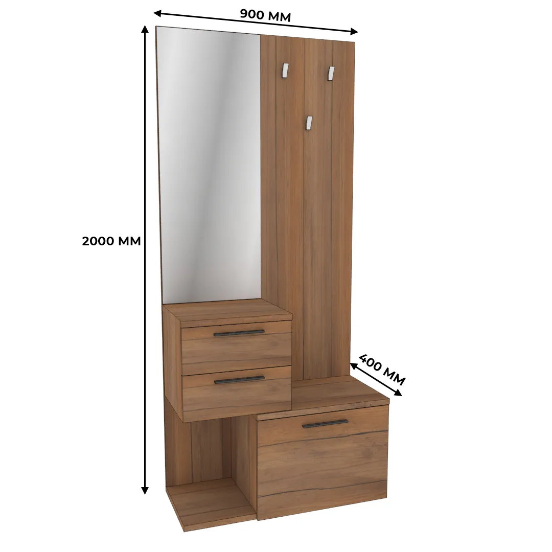 Комплекс панель с зеркалом L1000 L/R