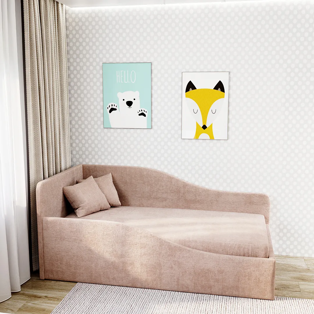 Мягкая кровать-диван ХАННИ, 90x190 Мягкая кровать-диван ХАННИ, 90x190