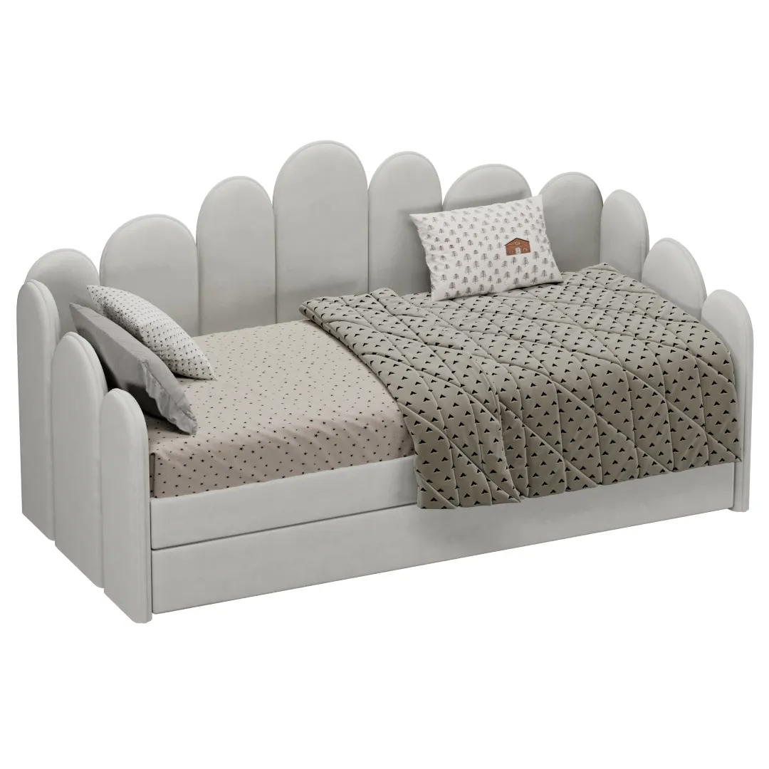 Мягкая кровать-диван ШЕЛЛ, 90x190 Мягкая кровать-диван ШЕЛЛ, 90x190