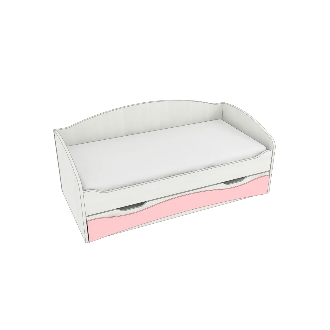 Кровать с выдвижным спальным местом P910, 90x190 Кровать с выдвижным спальным местом P910, 90x190