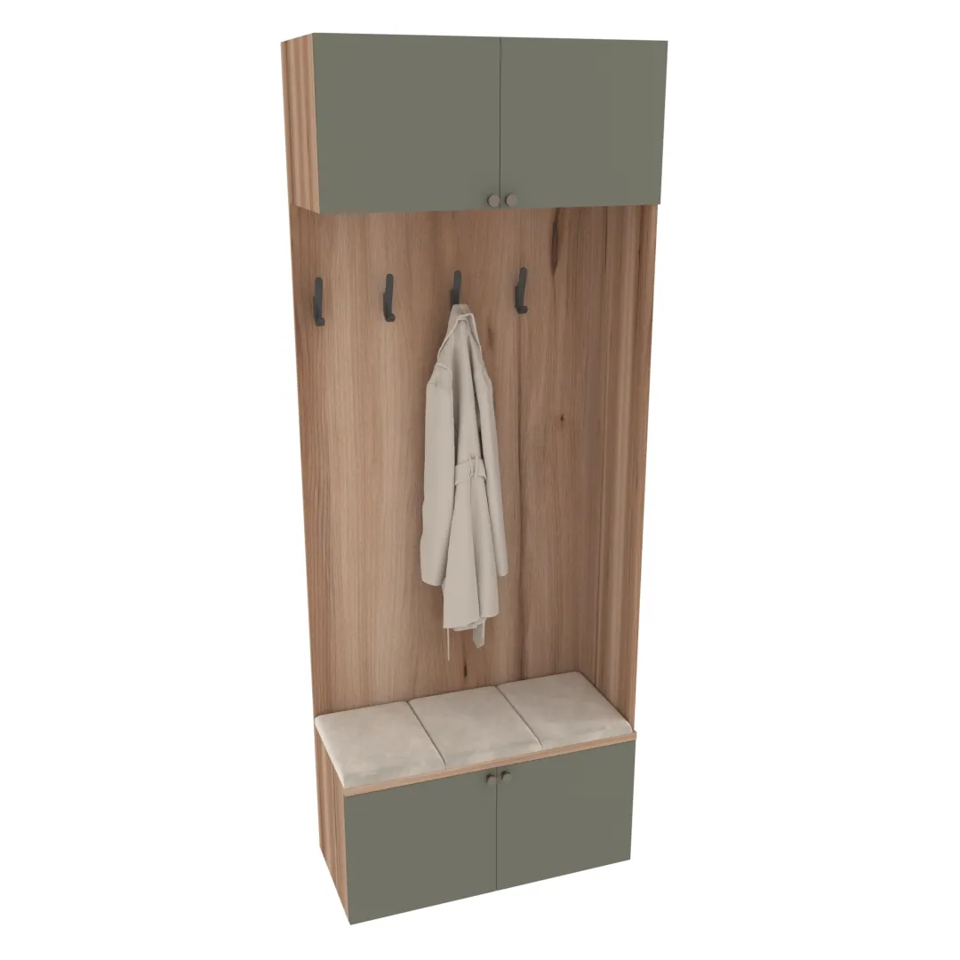 Ниша с крючками с мягким сидением L420 L/R Ниша с крючками с мягким сидением L420 L/R