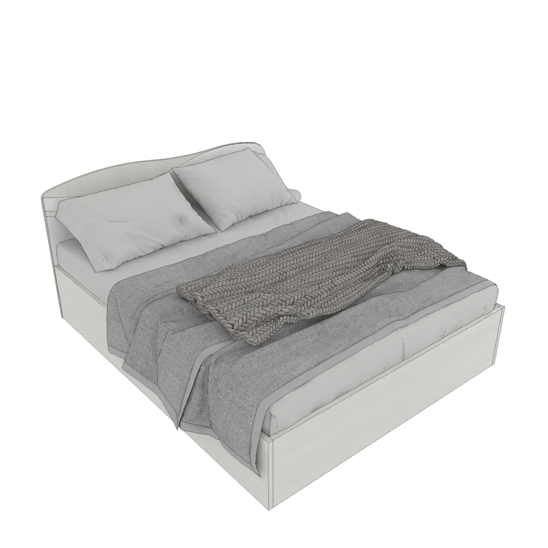 Кровать P121, 120x200 Кровать P121, 120x200