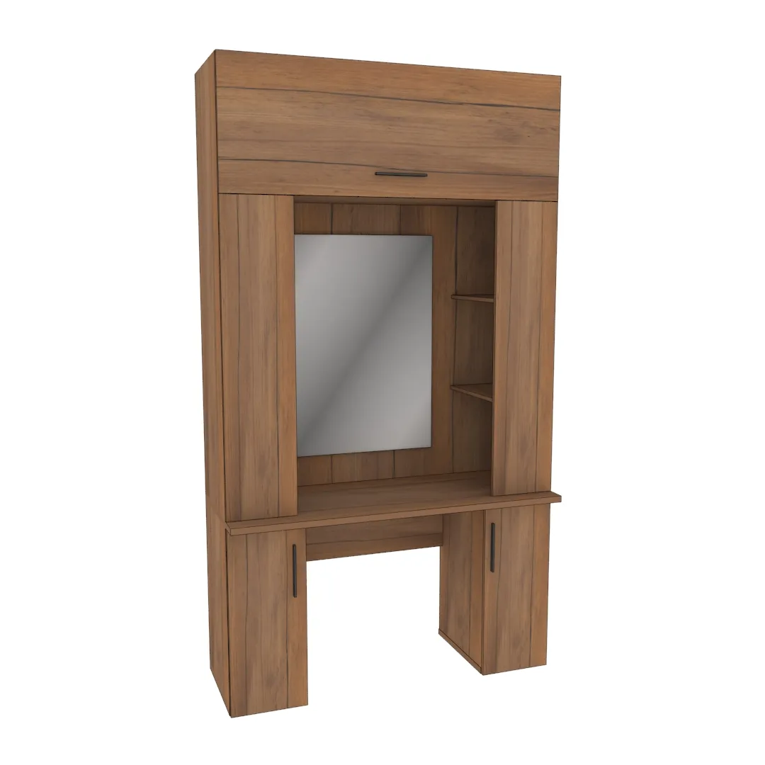 Стол туалетный с секцией и зеркалом L404.44 Стол туалетный с секцией и зеркалом L404.44