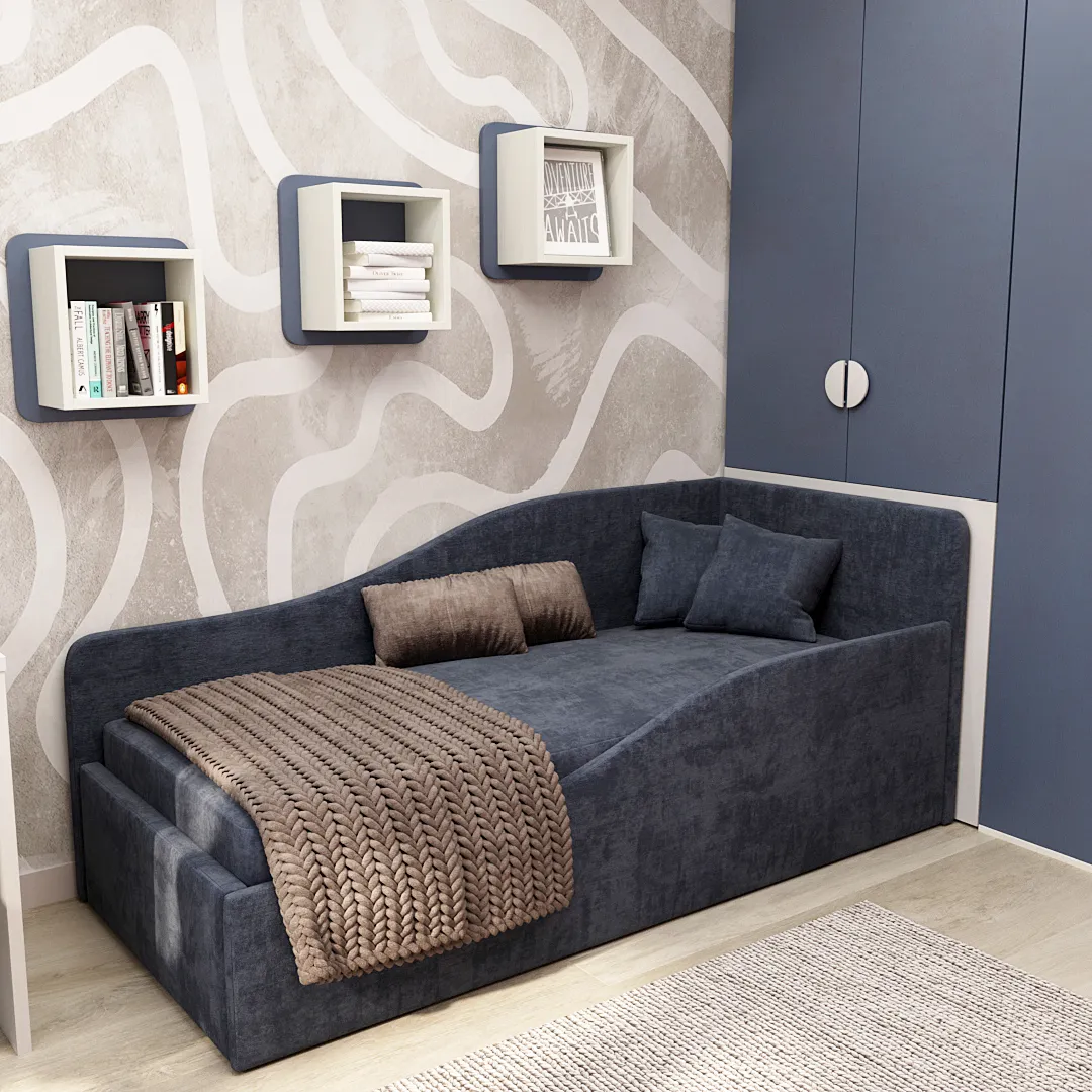 Мягкая кровать-диван ХАННИ, 80x180 Мягкая кровать-диван ХАННИ, 80x180