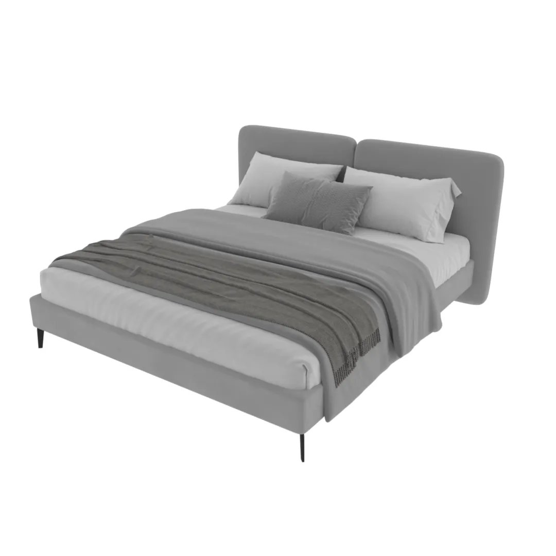 Кровать двуспальная мягкая MONTANA, 180x200