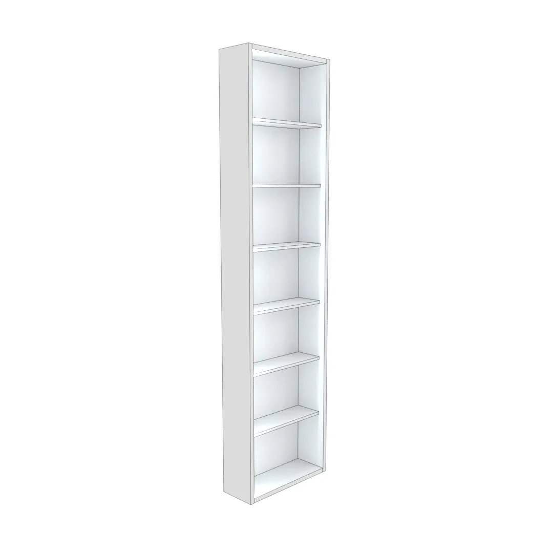 Стеллаж завершающий с подсветкой L231.60