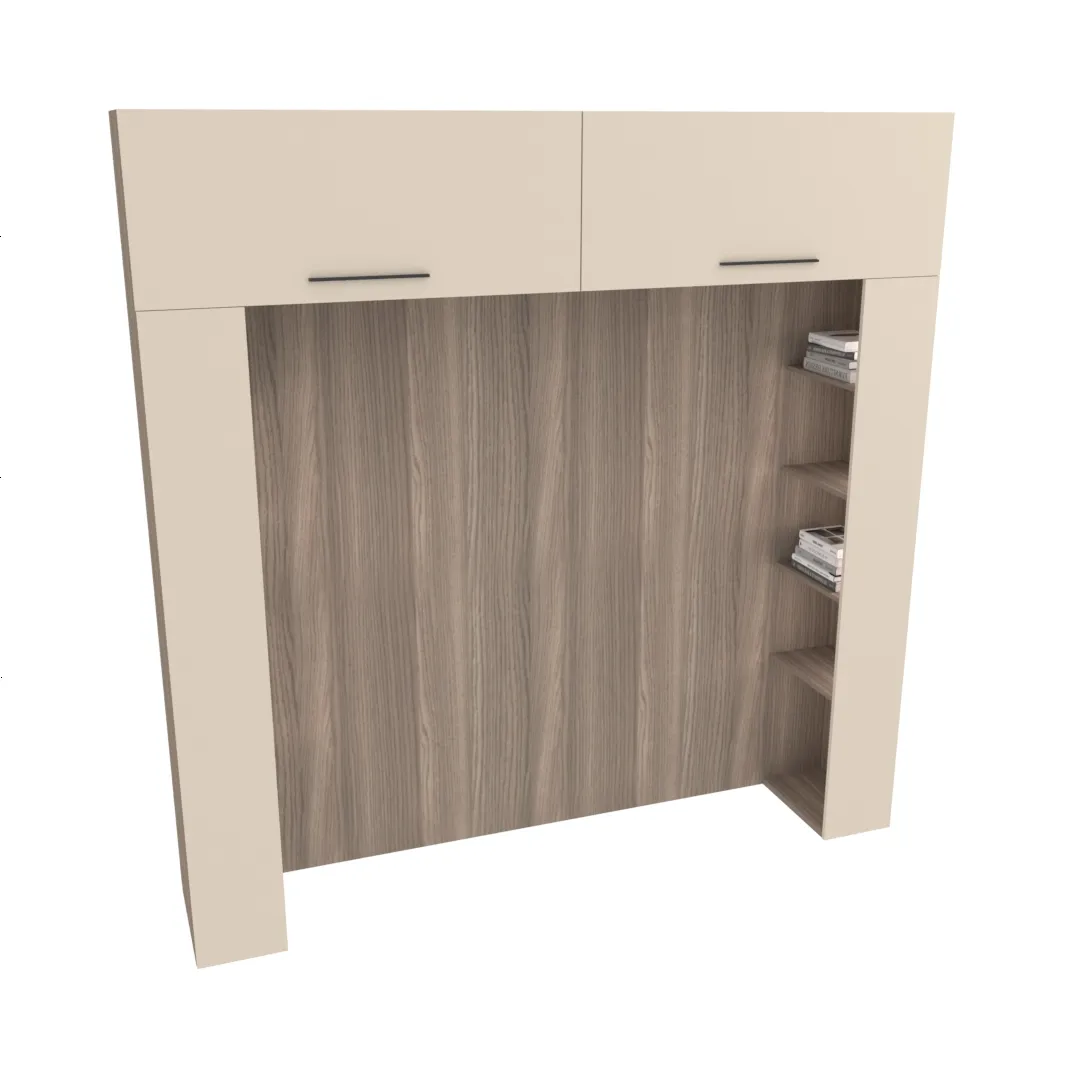 Ниша для кровати с секциями L407.44