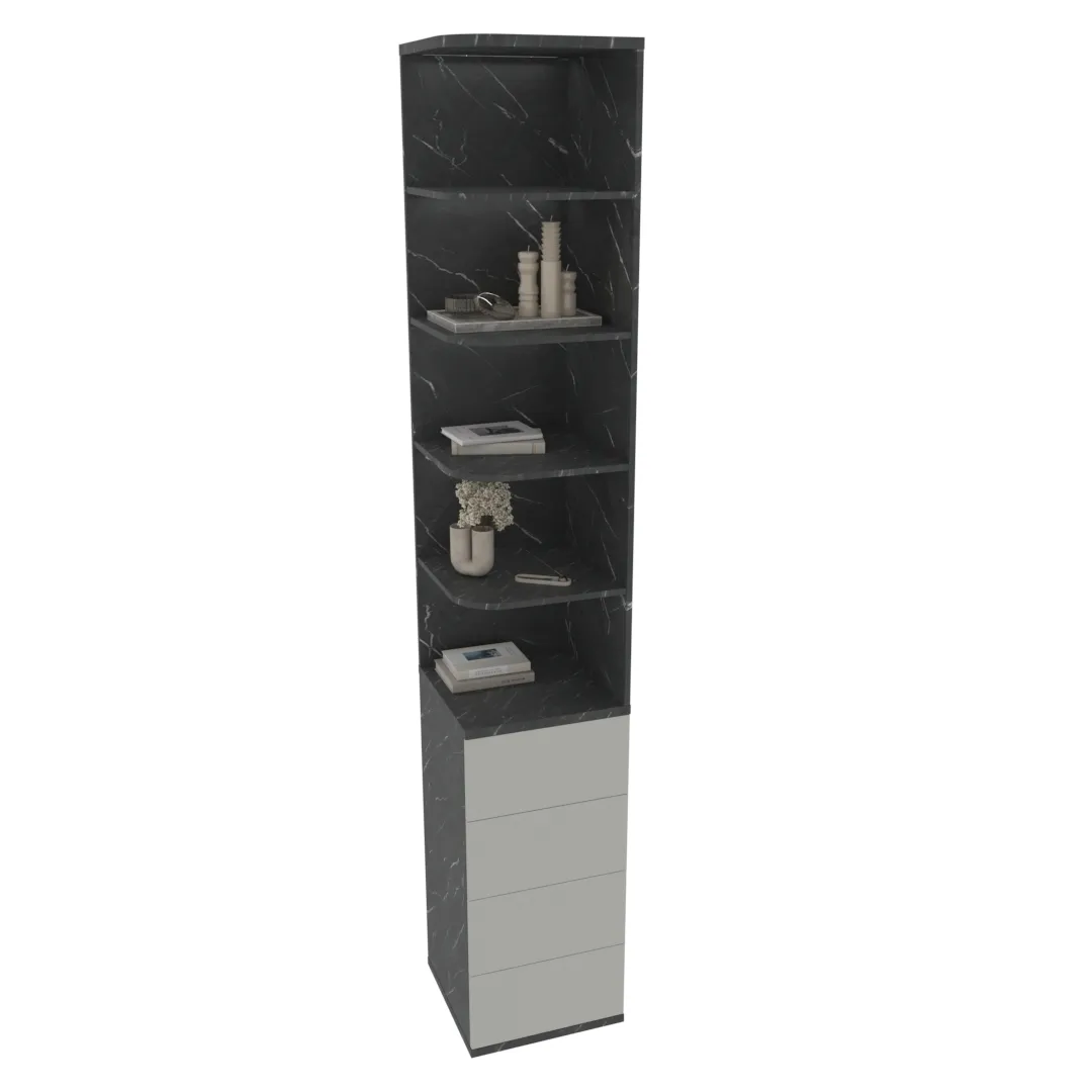 Шкаф завершающий Х461.45 L/R, с подсветкой Шкаф завершающий Х461.45 L/R, с подсветкой