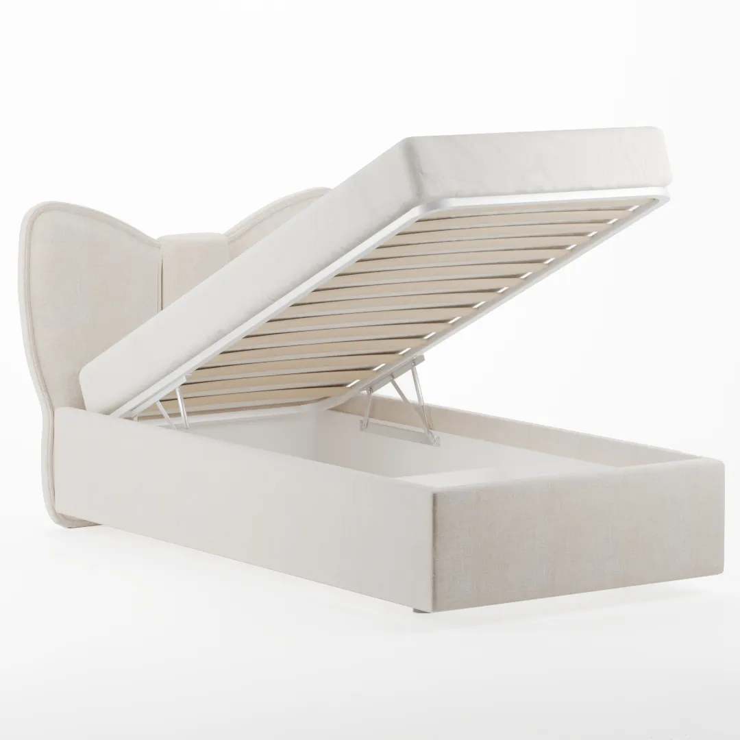 Кровать односпальная мягкая SANDY с подъемным механизмом