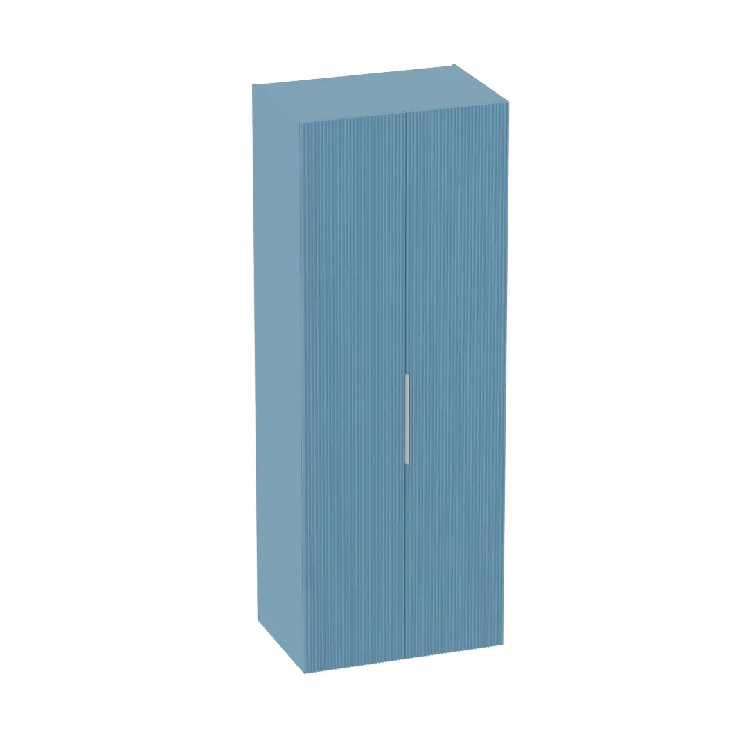 Шкаф 2 дверный, фрезерованные фасады в эмали LE-210.60-4