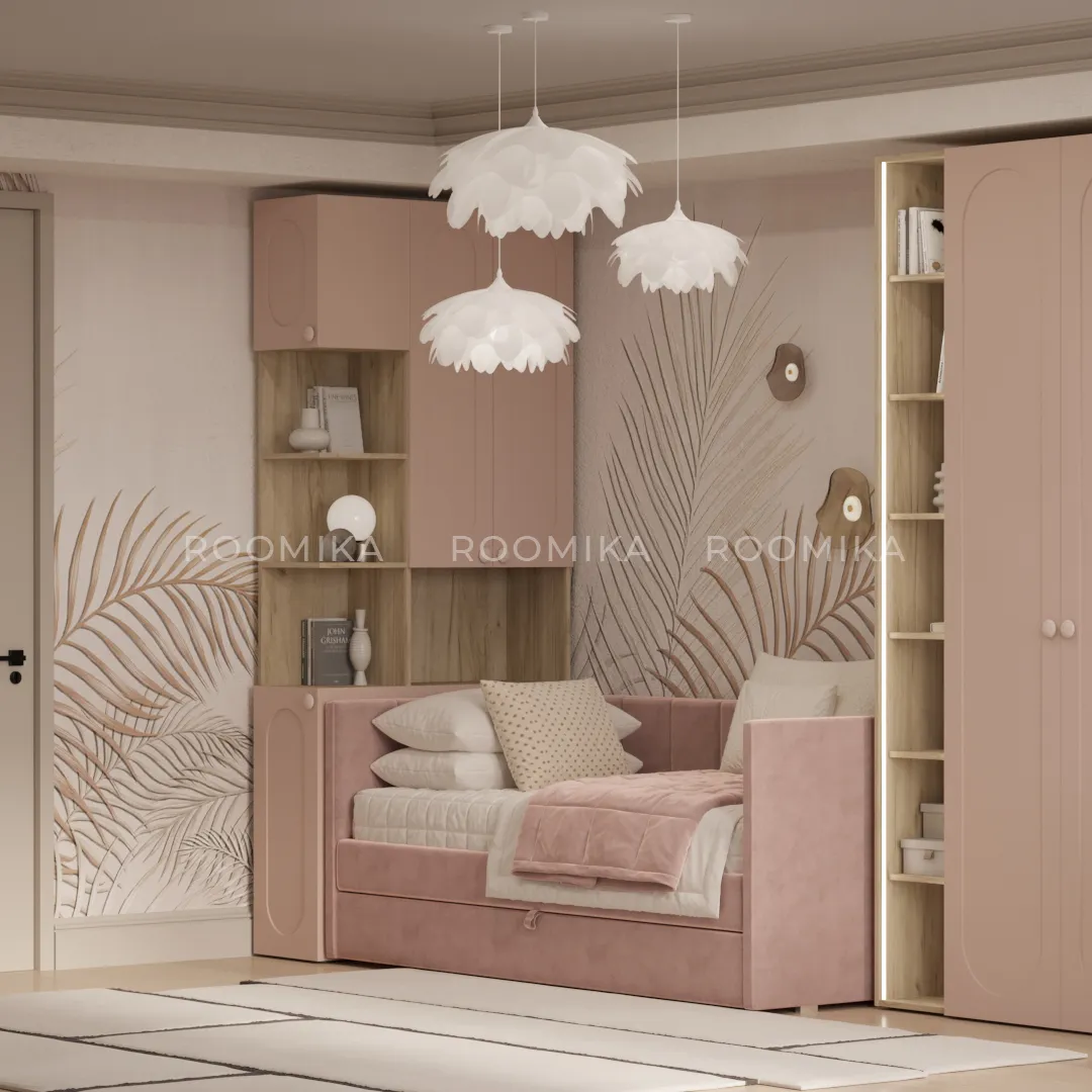 Кровать со вторым выдвижным спальным местом ЛАЙН 2