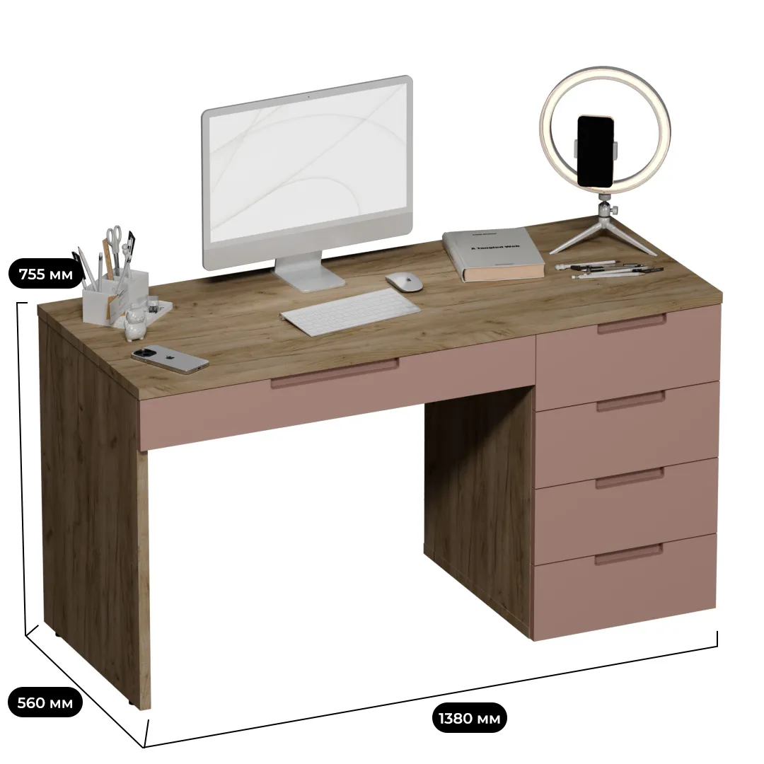 Cтол письменный прямой LE715.1 L/R