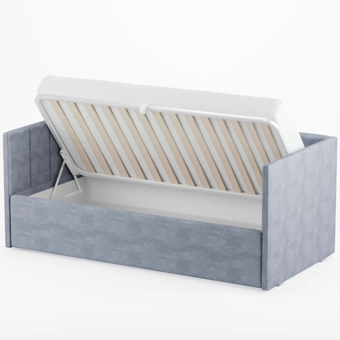 Кровать со вторым выдвижным спальным местом ЛАЙН М2